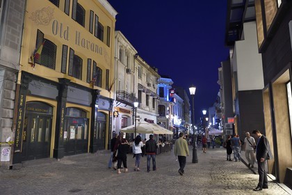 Roumanie, Bucharest, centre historique, rue Lipskani