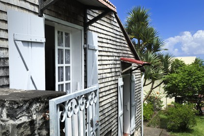 France, Ile de la Reunion, côte sud, Saint-Philippe, Ecomusée Au Bon Roi Louis, case créole