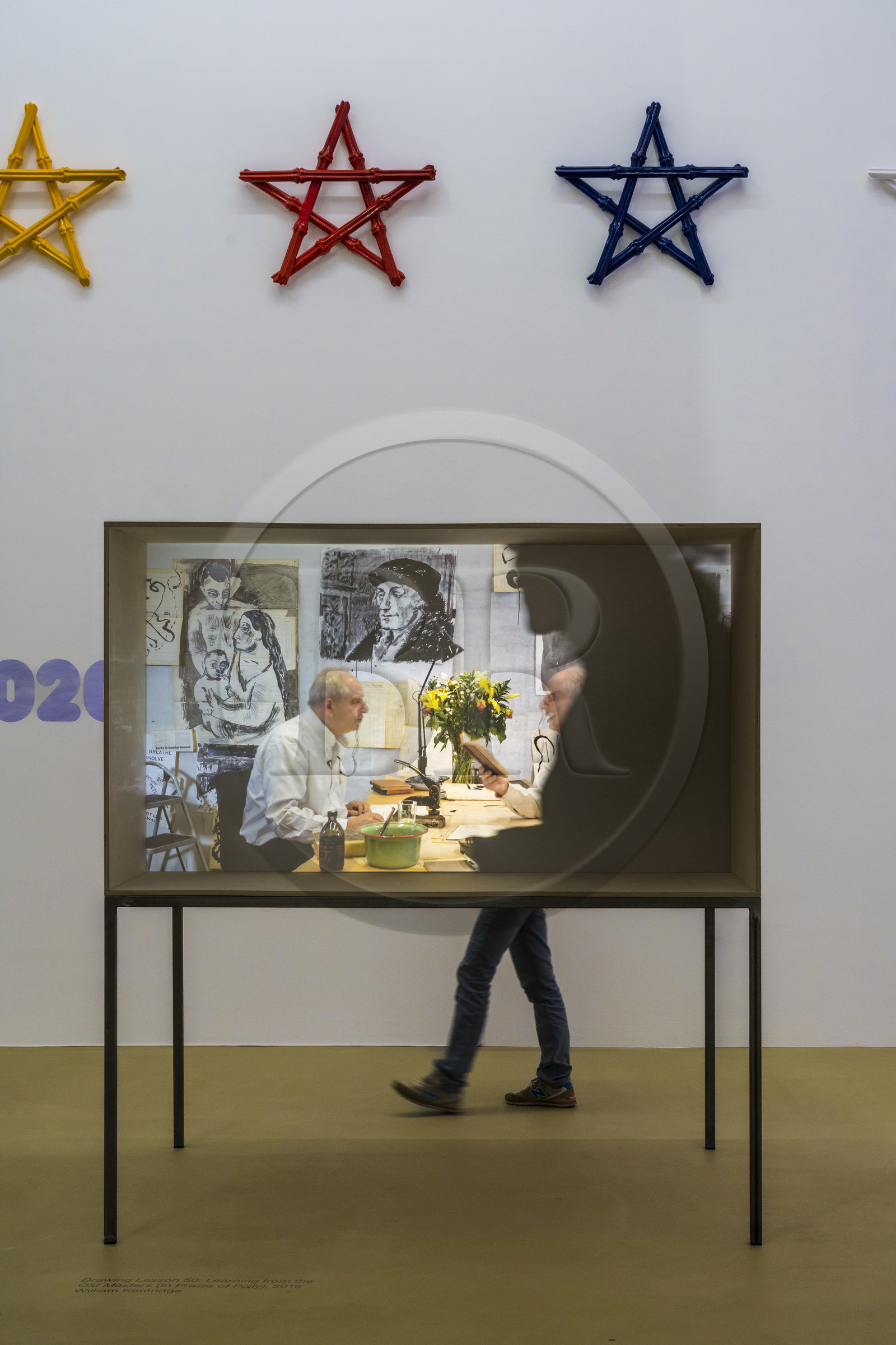 Suisse, Bâle, le Kunstmuseum Basel Gegenwart (musée d'Art contemporain), exposition Heute Nacht getraumt (rêvé cette nuit) proposée par l'artiste Ruth Buchanan