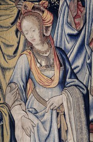 France, Val-d'Oise (95), Ecouen, tapisserie du châteaux d'Ecouen