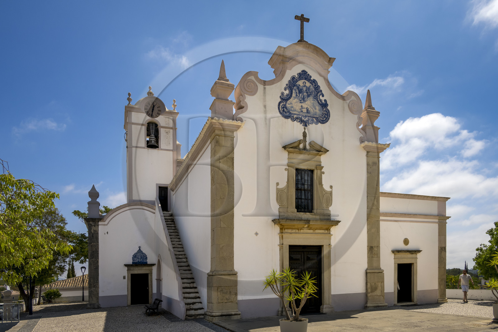 Portugal, Algarve, Almancil, église de Saint-Laurent des Bois (Sao Lourenco dos Matos)