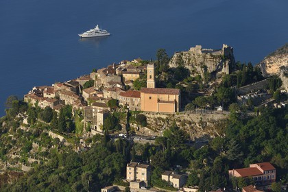 France, Alpes-Maritimes, the hilltop village of Eze