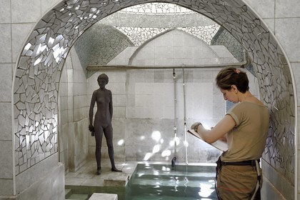 Georgia, Tbilisi, Old City, Abanotoubani thermal district, the sulphurous baths