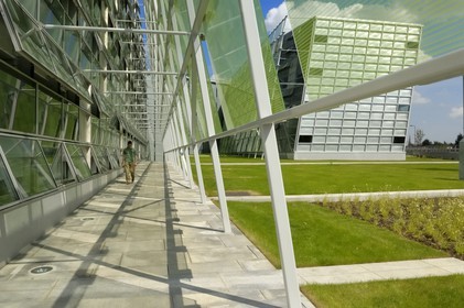 Irlande, Comté de Kildare, Naas, le Kildare County Council (architectes  Heneghan.Peng Architects)
