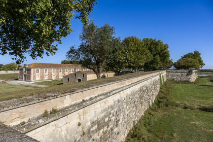 France, Charente Maritime, Saintonge, Marennes Hiers Brouage, Brouage citadel, labelled Les Plus Beaux Villages de France (The Most Beautiful Villages of France), the Food Hall protected by the ramparts