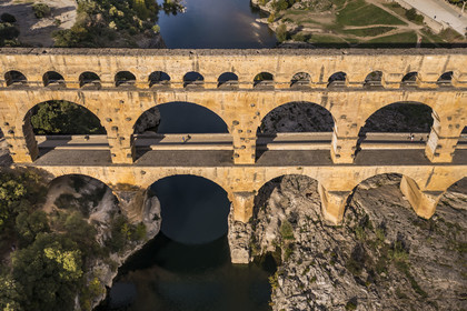 France, Gard (30),  (vue aérienne)