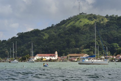 Panama, Colon Province, Portobelo, listed as World Heritage by UNESCO
