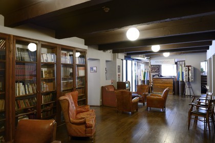 France, Rhone, Lyon, the College hotel, lobby