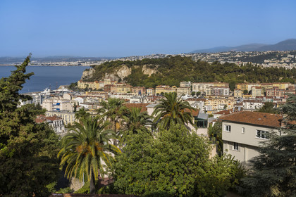 France, Alpes-Maritimes, Nice, listed as World Heritage by UNESCO, the Parc de la Colline du Chateau
