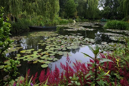 France, Eure, Giverny, Claude Monet garden, le Jardin d'Eau (Water garden)