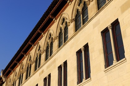 France, Saône et Loire (71), ancienne abbaye de Cluny, la façade Pape Gelase
