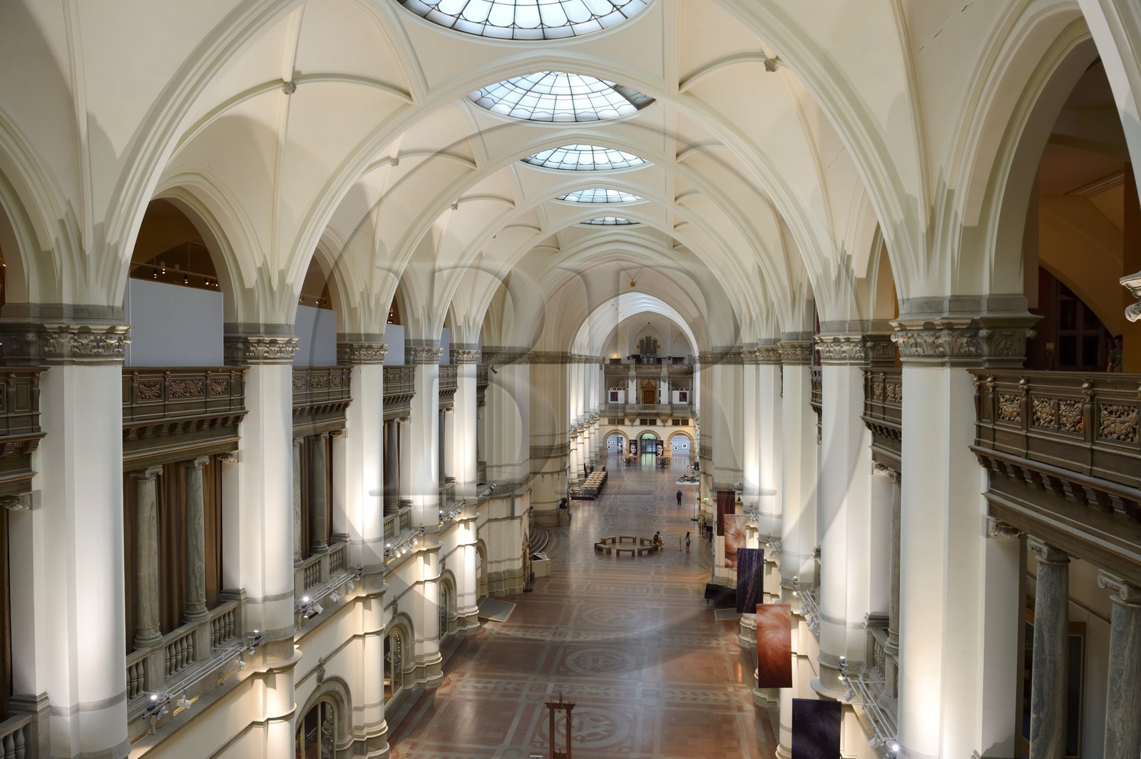 Suède, Stockholm, Djurgarden, le musée nordique (Nordiska museet)