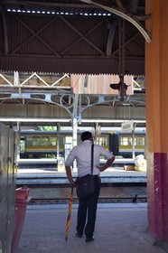 Sri Lanka, Colombo, gare de Maradana