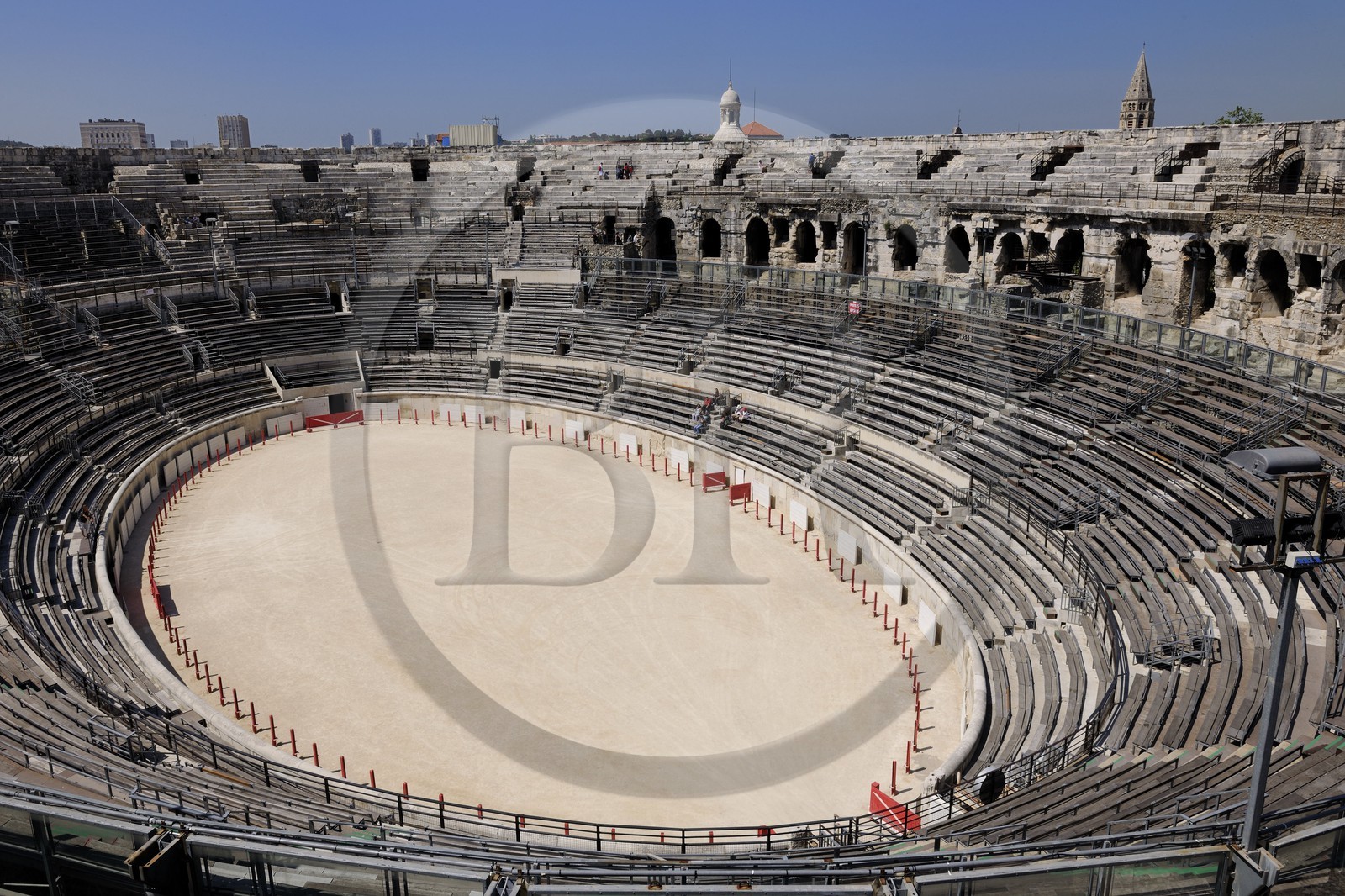 France, Gard (30), Nimes, les arènes