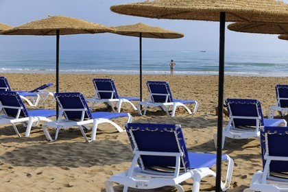 Morocco, Oriental Region, Mediterrania Saidia Seaside Resort, Iberostar four star hotel beach
