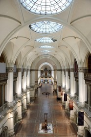 Suède, Stockholm, Djurgarden, le musée nordique (Nordiska museet)