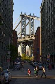 United States, New York, Brooklyn, Dumbo neighbourhood, Manhattan Bridge