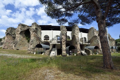 France, Var, Frejus, Forum Julii, 1st century amphitheater and arena