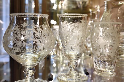 Czech Republic, Prague, Nove Mesto, the Moser glassworks, Bohemian crystal glass