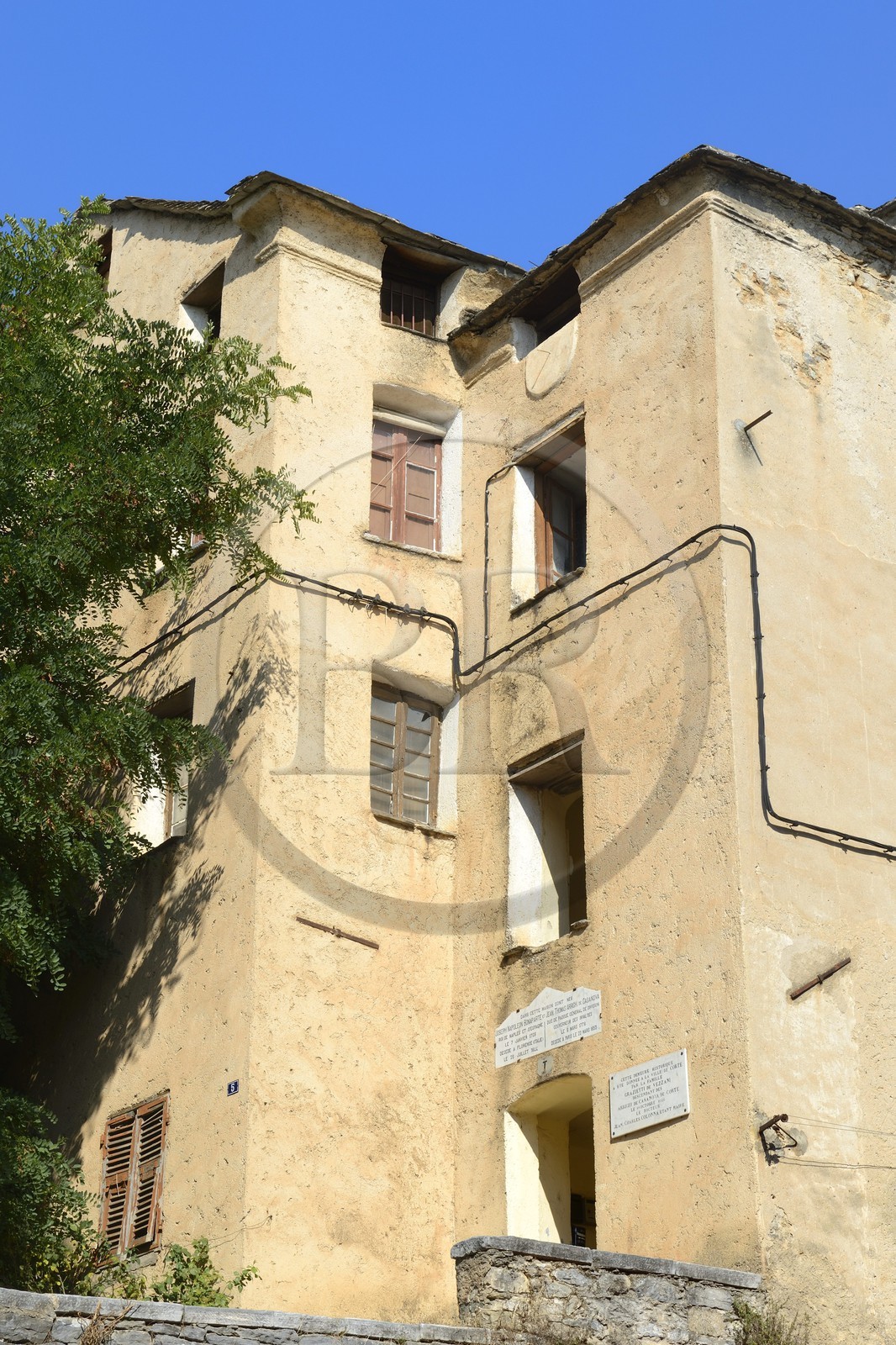 France, Haute-Corse (2B), Corte, la maison natale de Joseph Bonaparte, frère de Napoleon
