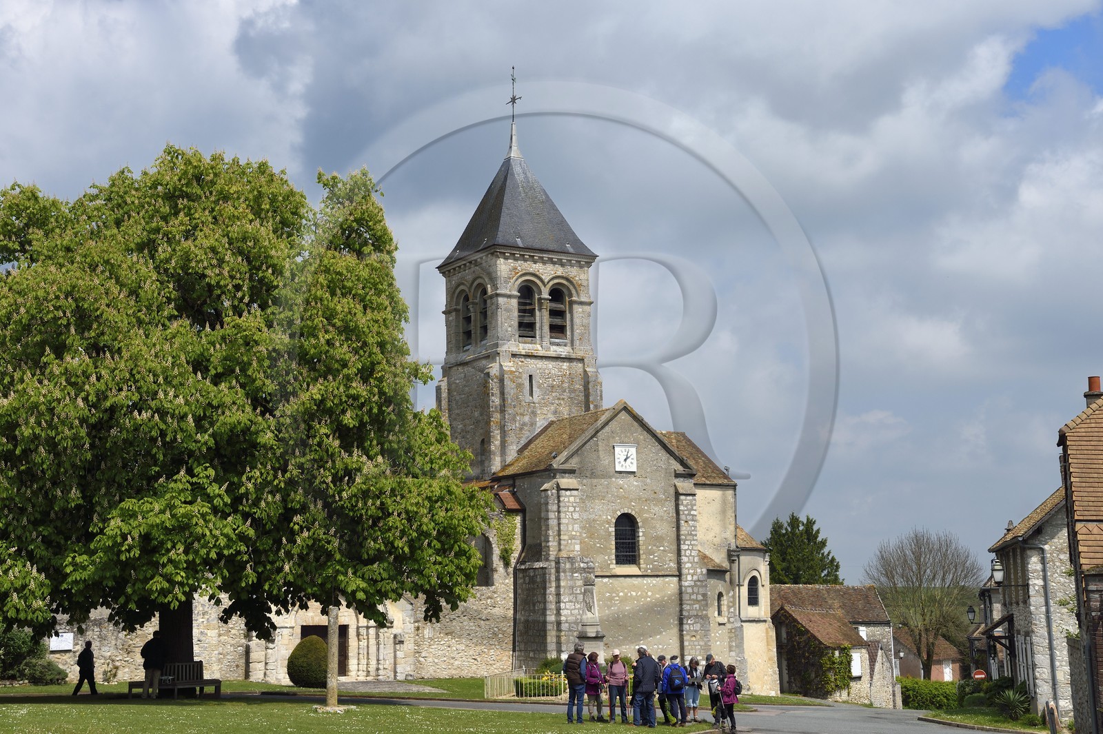 France, Yvelines (78), Montchauvet, l'église Sainte Marie-Madeleine