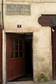 France, Saône et Loire (71), Tournus, maison natale de Greuze