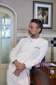 France, Rhone, Lyon, restaurant La Mère Brazier founded in 1921 by Eugenie Brazier, Mathieu Viannay two Michelin stars Chef