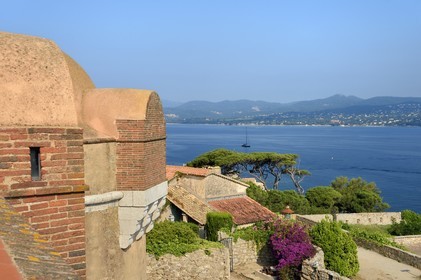France, Var (83), Saint-Tropez, citadelle du XVIe siècle qui héberge le musée d'histoire maritime