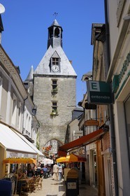 France, Indre et Loire (37), Vallée de la Loire classée Patrimoine mondial de l'UNESCO,  Amboise, Tour de l'Horloge