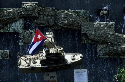 United States, Florida, Miami, Little Havana, memorial plaza de la Cubanidad