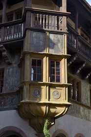 France, Haut Rhin, Colmar, Maison Pfister with Renaissance style (1537) in Rue des Marchands