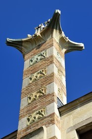 France, Meurthe-et-Moselle, Nancy, the Villa Majorelle of Art Nouveau style by architect Henri Sauvage