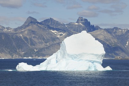 Groenland, région méridionale, iceberg au large du Cap Farvel (Farewell)