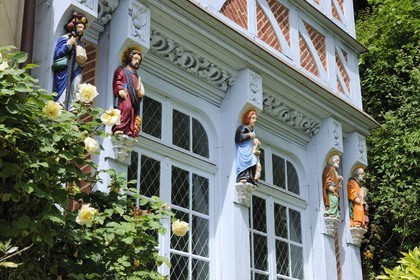 France, Seine-Maritime (76), Caudebec-en-Caux, restaurant le Manoir de Retival