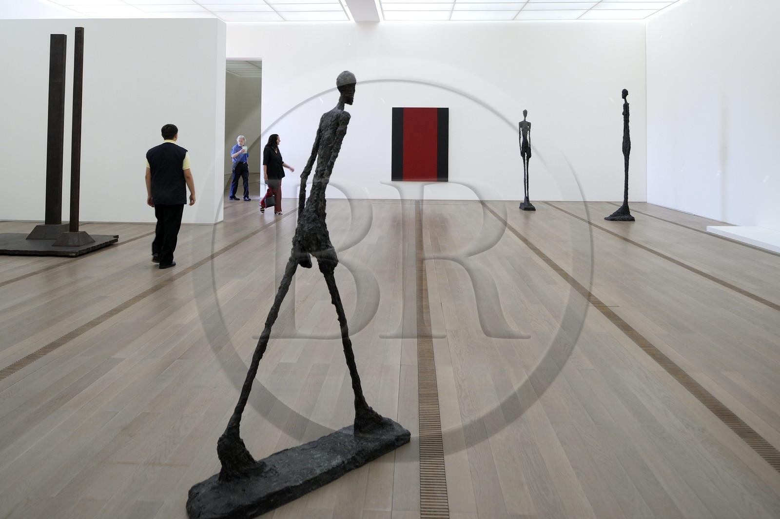 Suisse, Bâle, fondation Beyeler, oeuvres de Giacometti