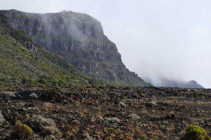 France, Reunion island (French overseas department), Piton de la Fournaise, listed as World Heritage by UNESCO volcano, Plaine des Sables
