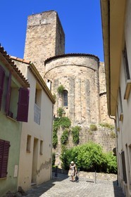 France, Var (83), Saint-Raphaël, l'église sant rafeu dite des Templiers nommée aussi église Saint-Pierre dans la vieille ville, aujourd'hui musée archéologique