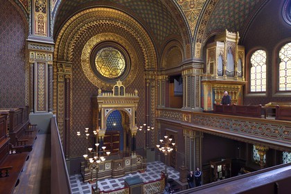 Czech Republic, Prague, historical centre listed as World Heritage by UNESCO, Jewish District of Josefov, the Spanish synagogue