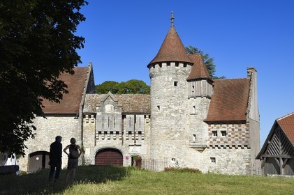 France, Meuse, Lorraine Regional Park, Cotes de Meuse, Vigneulles les Hattonchatel, Hattonchatel Castle today a hotel