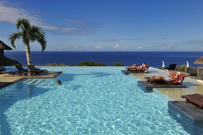 France, Reunion Island (French overseas department), southern coast, Grande Anse, Palm Hotel