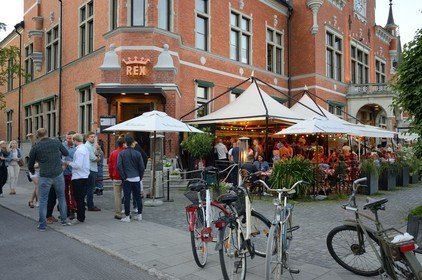 Sweden, Vasterbotten County, Umea, the Rex restaurant bar in the Old Town Hall
