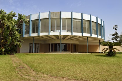 Morocco, Casablanca, Anfa hill, doctor b. villa also called camembert villa, architect Wolfgang Ewerth (1962)