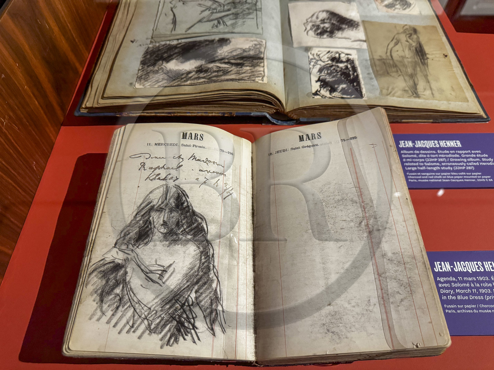 France, Paris (75), musée national Jean-Jacques-Henner dans l'Hotel particulier qui était la demeure et l'atelier du peintre Guillaume Dubufe