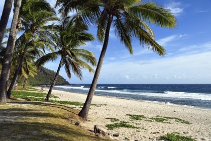 France, Ile de la Reunion, Petite-Ile sur la côte sud, plage de Grand-Anse