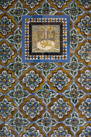 Espagne, Andalousie, Séville, la Casa de Pilatos (la maison de Pilate), palais de style mudéjar
