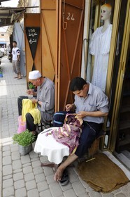 Morocco, Oriental Region, Oujda, the medina, dressmakers