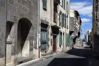 France, Puy-de-Dôme (63), Clermont-Ferrand, quartier de Montferrand, rue de la Rodade