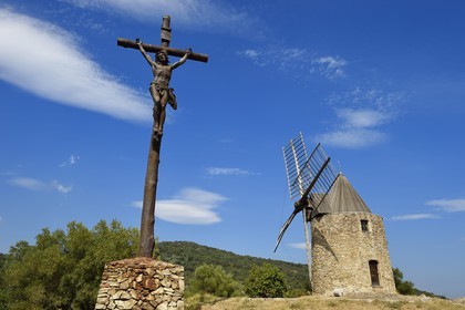 France, Var, Grimaud, the mill