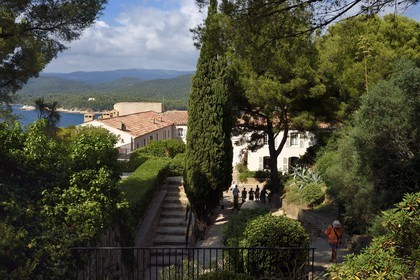 France, Var, Bormes les Mimosas, Brégancon Fort, official residence of the President of the Republic