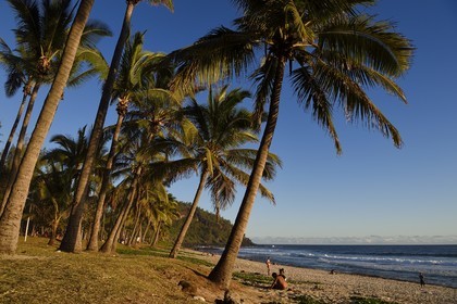 France, Ile de la Reunion, Petite-Ile sur la côte sud, plage de Grand-Anse